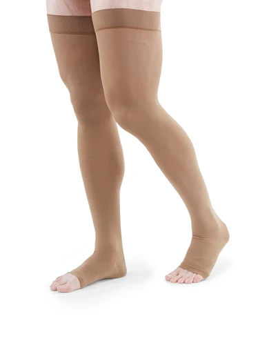 Duomed Advantage, 30-40 mmHg, Thigh High, Open Toe - Image 4