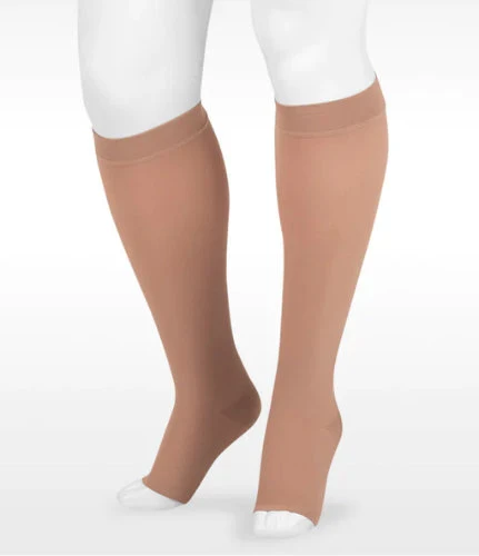 Juzo Dynamic MAX Knee High, 20-30 mmHg, 5 cm Silicone Band, Open Toe (3511MXAD5SB), - Image 2
