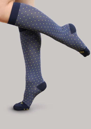 Ease Bold Patterned, 15-20 mmHg, Knee High, Closed Toe - Image 5