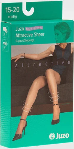 Juzo 5140 Attractive Sheer Thigh High, 15-20 mmHg (5140AG) - Image 3