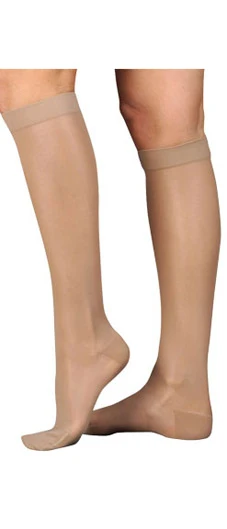 Juzo Naturally Sheer Knee High, 15-20 mmHg, (2100ADFF) - Image 3