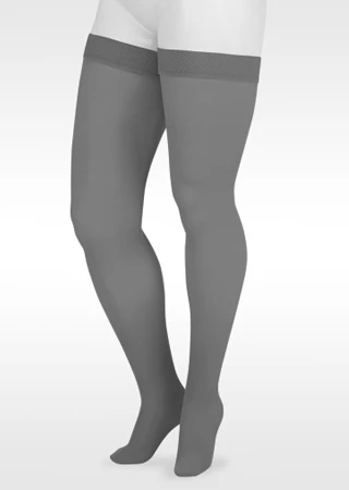 Juzo Naturally Sheer Thigh High, 15-20 mmHg, Silicone Band, TREND COLORS (2100AGFFSB00) - Image 3