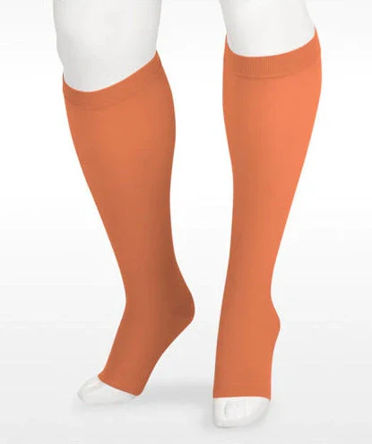 Juzo Soft Knee High, 20-30 mmHg, Silicone Band, Open Toe (2001ADSB) - Image 4