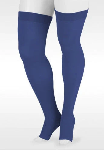 Juzo Soft Thigh High, Silicone Band, Open Toe (2001AGSB) - Image 5