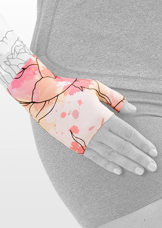 Juzo Soft Gauntlet w/Thumb (WATERCOLOR ROSE)