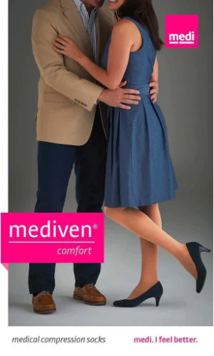 Mediven Comfort, 30-40 mmHg, Maternity w/Adjustable Band, Closed Toe - Image 3