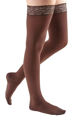 Mediven Comfort, 30-40 mmHg, Thigh High w/Lace Top Band, Closed Toe - Image 3