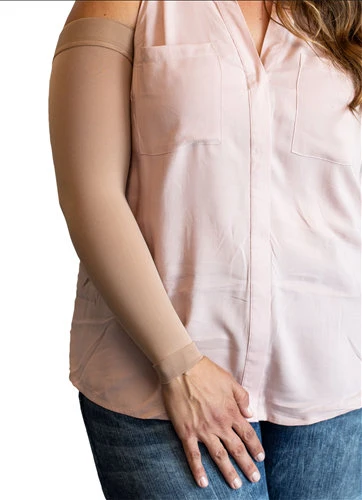 Mediven Comfort Armsleeve, 30-40 mmHg, Extra-Wide Microdot Top Band - Image 3