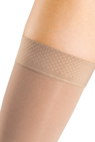 Mediven Forte, 40-50 mmHg, Thigh High, Beaded Silicone Band, Open Toe - Image 3