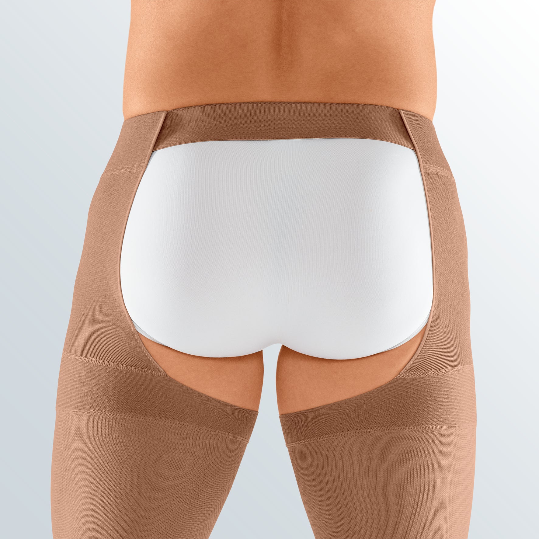 Mediven Plus, 30-40 mmHg, Thigh w/Waist Attachment, Open Toe - Image 7