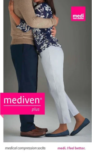Mediven Plus, 30-40 mmHg, Thigh w/Waist Attachment, Open Toe - Image 9