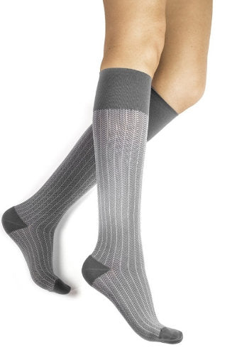 Mediven Rejuva Herringbone, Knee High, Closed Toe - Image 2