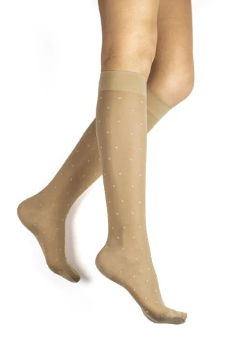 Mediven Rejuva Sheer Dot, Knee High, Closed Toe - Image 2