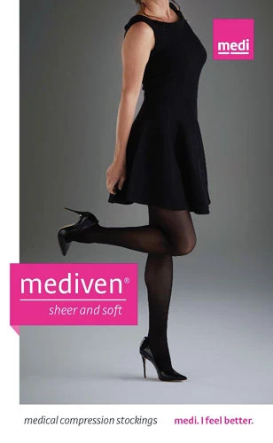 Mediven Sheer & Soft, 20-30 mmHg, Waist High, Open Toe - Image 4