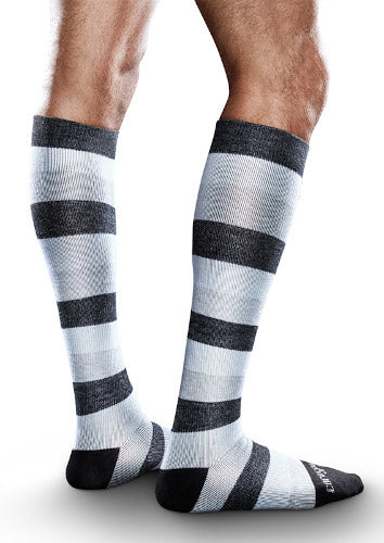 PATTERNED Core-Spun, 20-30 mmHg, Knee High, Closed Toe - Image 7