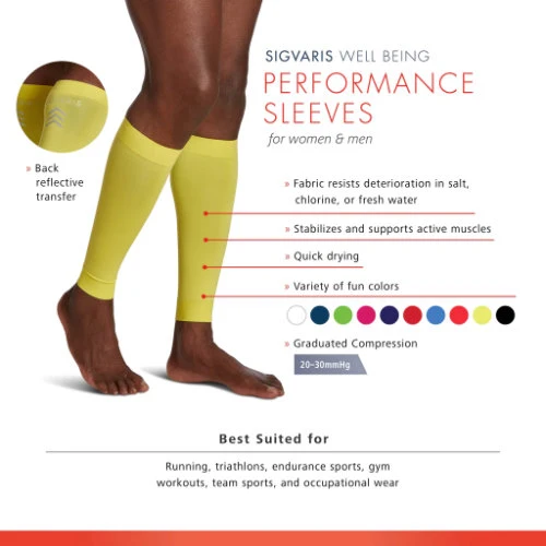 Sigvaris Performance 412V, 20-30 mmHg, Leg Sleeves - Image 5