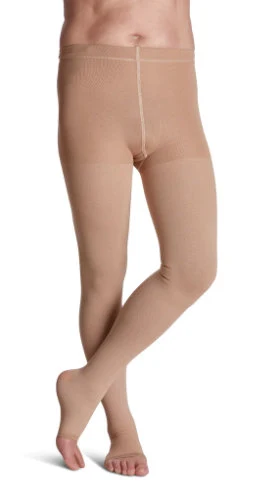 Sigvaris 503P Natural Rubber Pantyhose 30-40 mmHg, Open Toe - Image 2