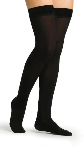 Sigvaris 552N Secure, 20-30 mmHg, Thigh High, Closed Toe, Silicone Band - Image 4