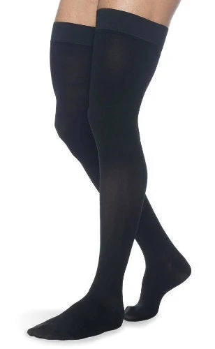 Sigvaris 553N Secure, 30-40 mmHg, Thigh High, Closed Toe, Silicone Band - Image 2