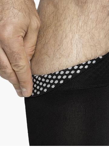 Sigvaris 554CO Secure, 40-50 mmHg, Knee High, Open Toe, Silicone Dot Band - Image 3