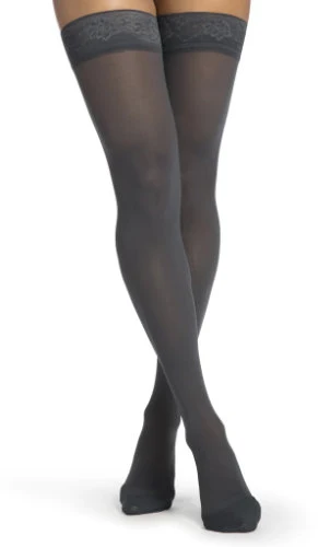 Sigvaris 752N Medium Sheer, 20-30 mmHg, Thigh High, Closed Toe - Image 5