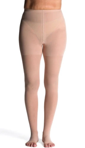 Sigvaris 781PO Sheer, 15-20 mmHg, Waist High, Open Toe - Image 7