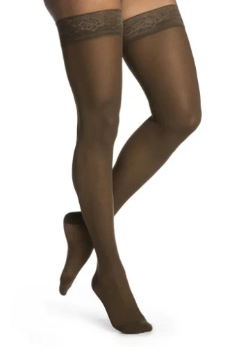 Sigvaris 782N Sheer, 20-30 mmHg, Thigh High, Grip Top, Closed Toe - Image 3