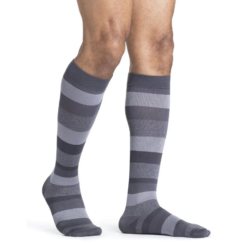 Sigvaris 832CW Microfiber Patterns Men's Knee High, 20-30 mmHg - Image 4