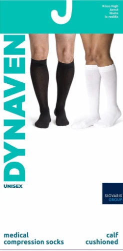 Sigvaris 962C Unisex Dynaven Cushioned, 20-30 mmHg, Knee High, Closed Toe - Image 3