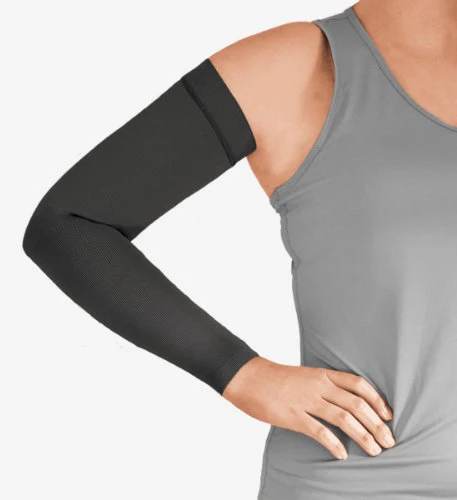 Solaris ExoStrong Flat Knit Arm Sleeve w/Silicone Band, 20-30 mmHg - Image 2