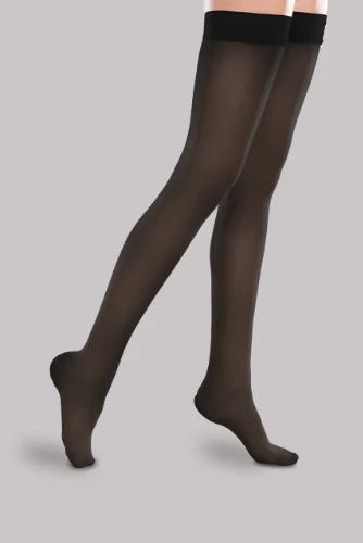 Therafirm Sheer Ease Women's Thigh Highs, 15-20 mmHg, Closed Toe - Image 5
