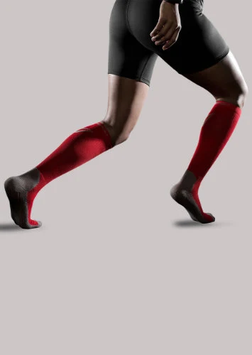 TheraSport Compression Athletic Recovery Sock, Knee High, 15-20 mmHg - Image 4